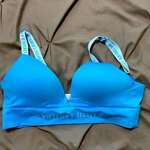 Victoria’s Secret blue bralette